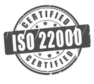 ISO 22000 CERTIFIED